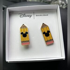 Disney Baublebar Pencil Earrings